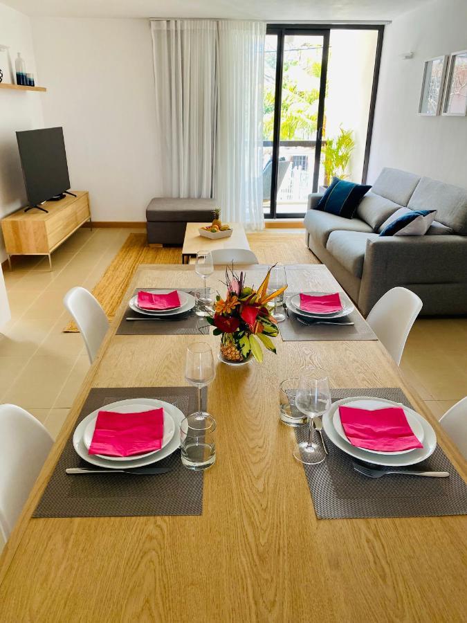 Appartement neuf à 5 min de la plage Mont-Choisy Extérieur photo